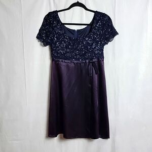 BLONDIE AND ME EVENING.. mini baby doll style dress.